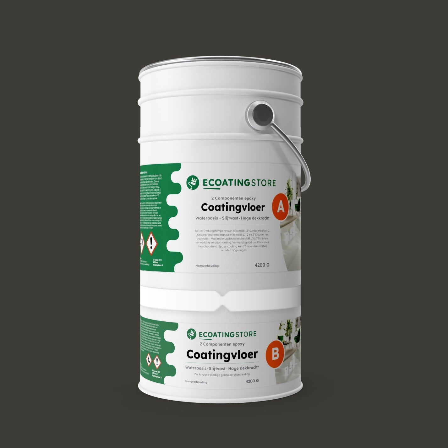 Grīdas pārklājums - RAL 6015